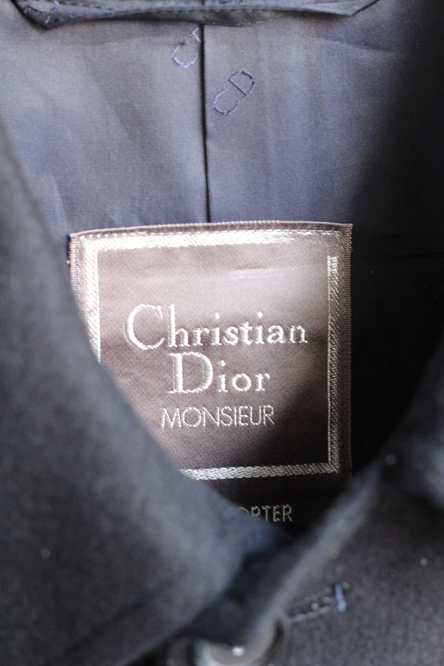 Christian Dior & Moschino Fry Front Balmacaan coat set x2点
