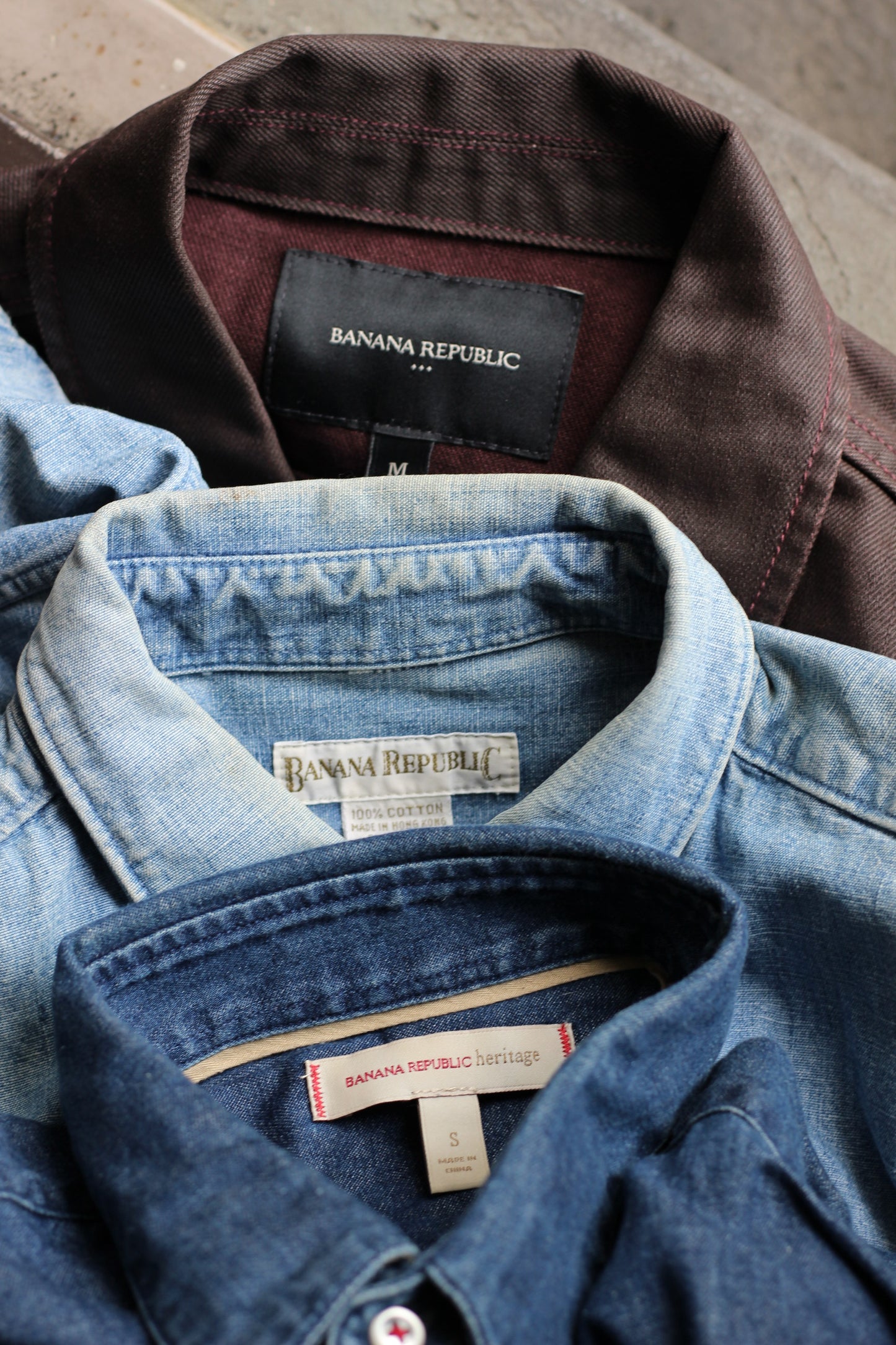 Banana Republic Denim Shirts And Jackets x3点