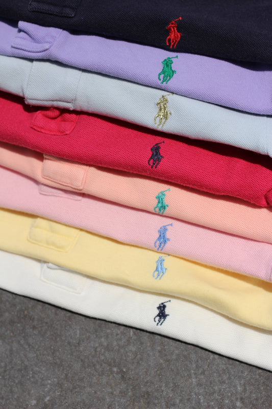 90-00's Ralph Lauren Multicolor Short Sleeve Polo Shirt x10点