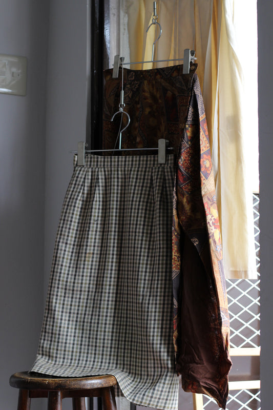 Old Burberry Skirt x4点