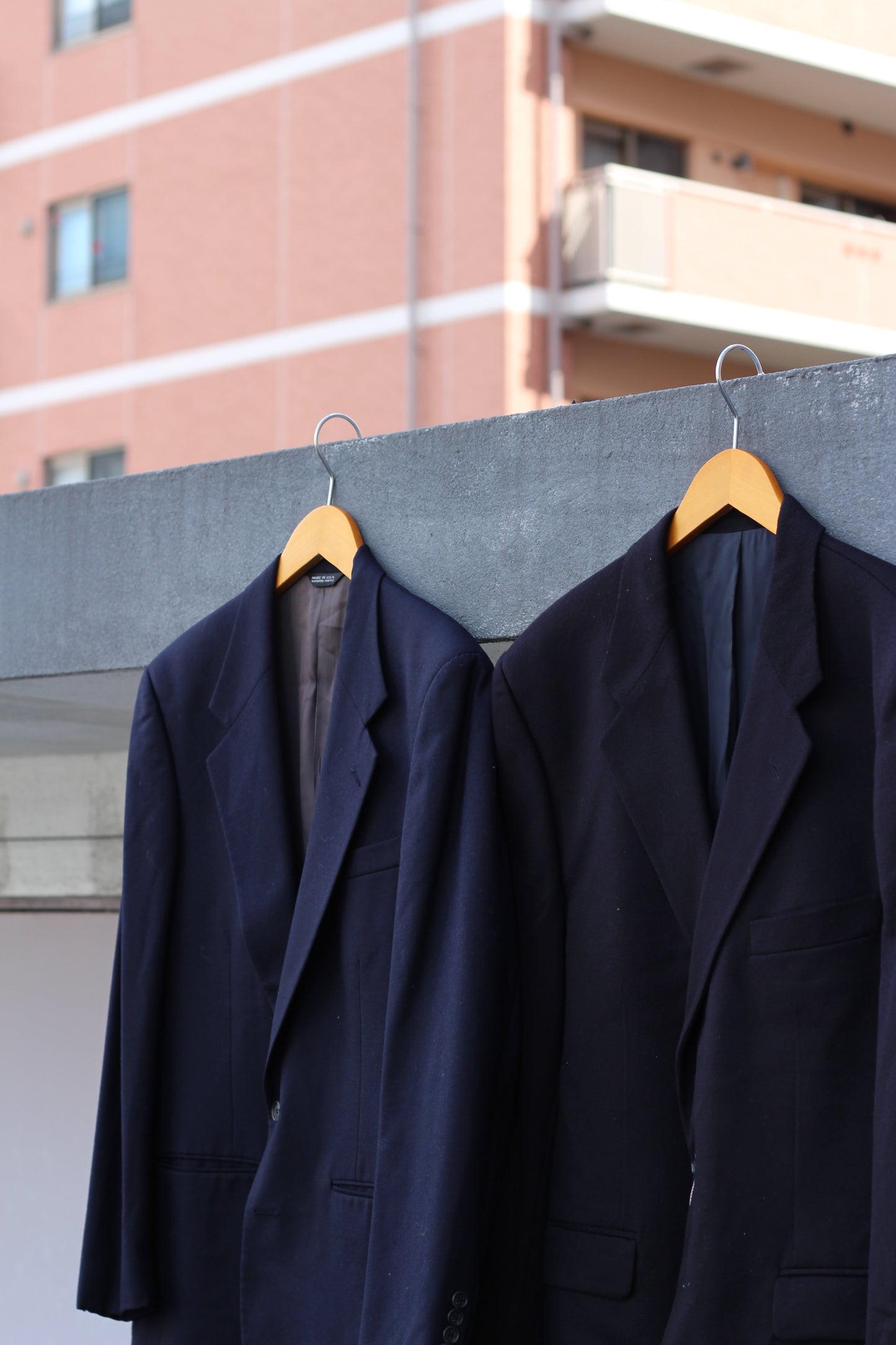 Made In France Jacques Franchi & Made In USA LANVIN High-Grade Tailored Jacket set x2点