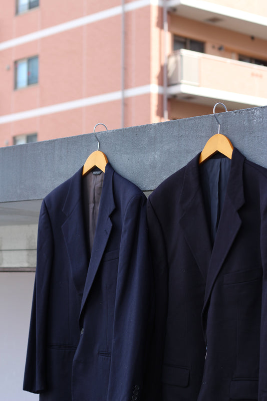 Made In France Jacques Franchi & Made In USA LANVIN High-Grade Tailored Jacket set x2点