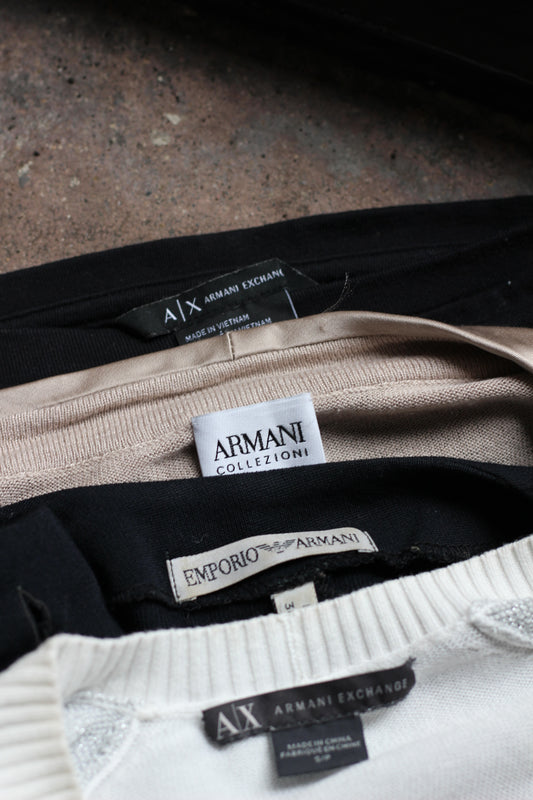 Women's Y2K Style Armani Items x4点