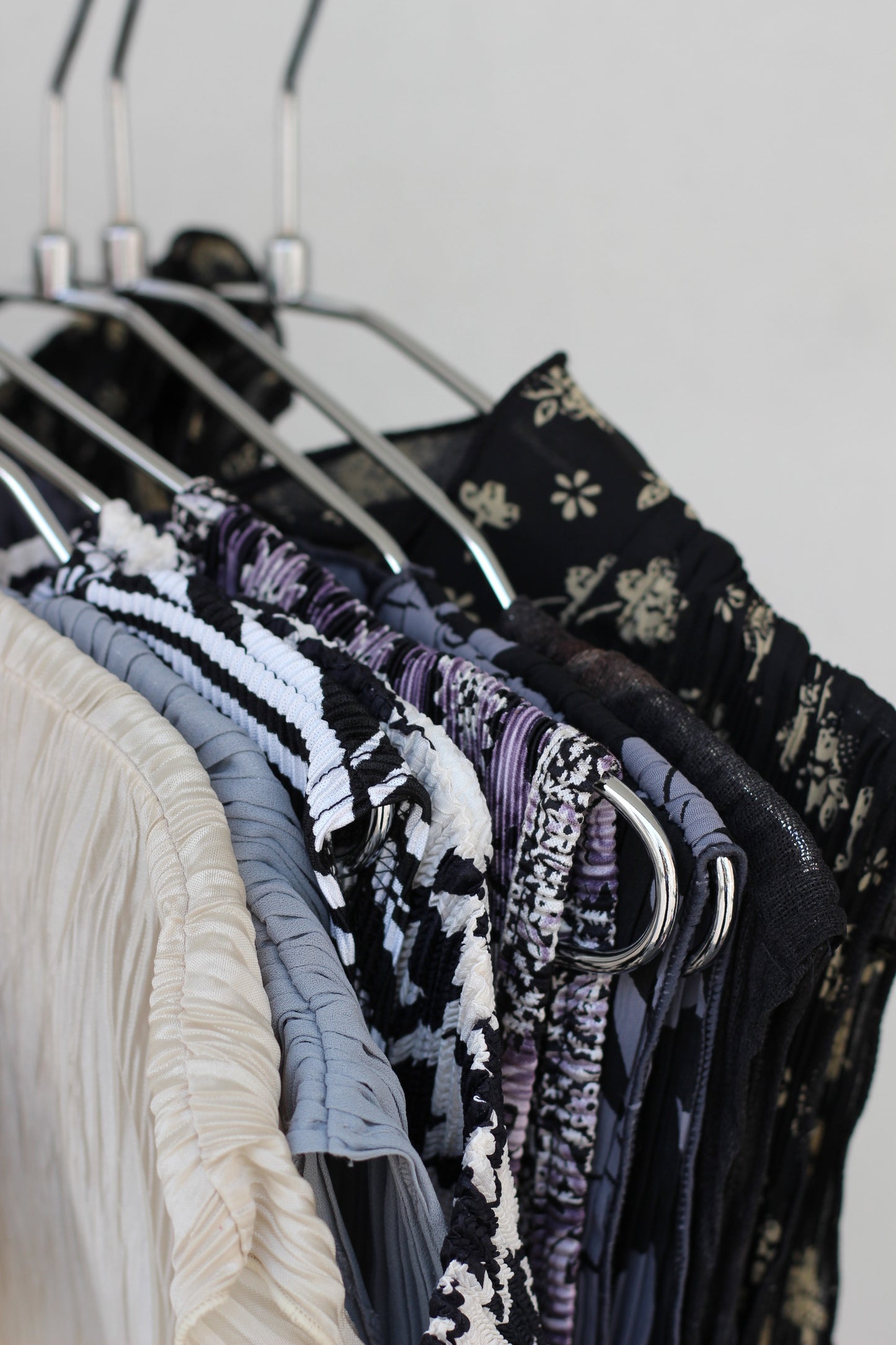 Vintage Design Pleats No Sleeve Blouse x8点