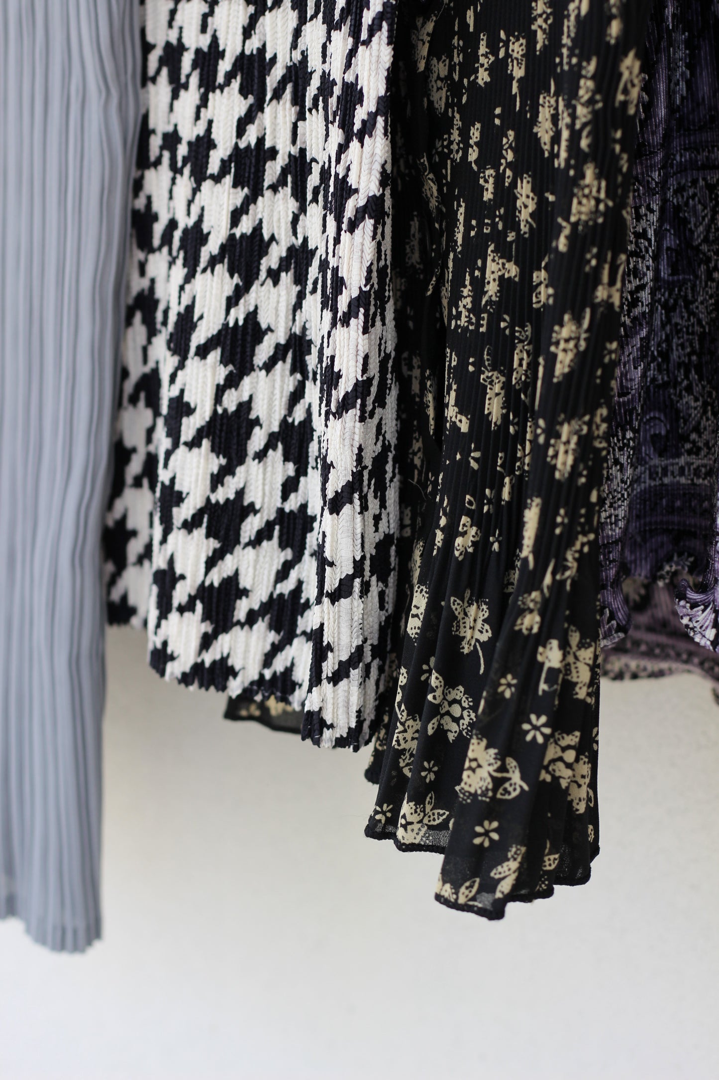 Vintage Design Pleats No Sleeve Blouse x8点