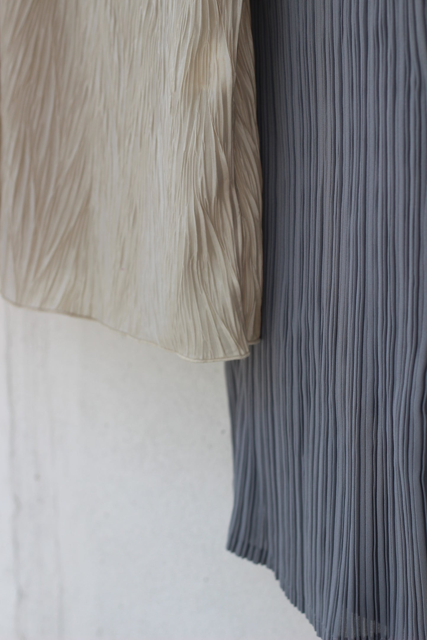 Vintage Design Pleats No Sleeve Blouse x8点