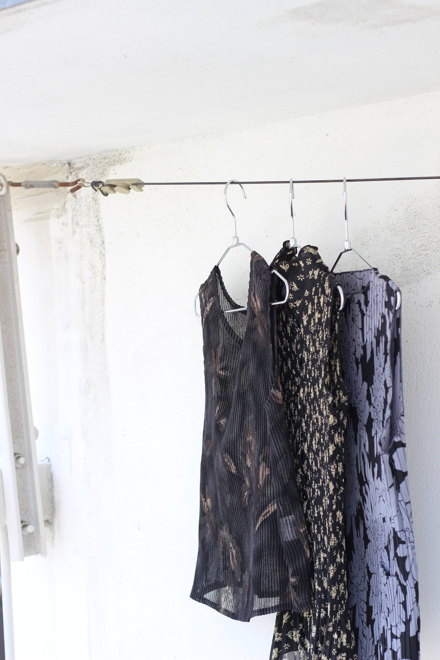 Vintage Design Pleats No Sleeve Blouse x8点
