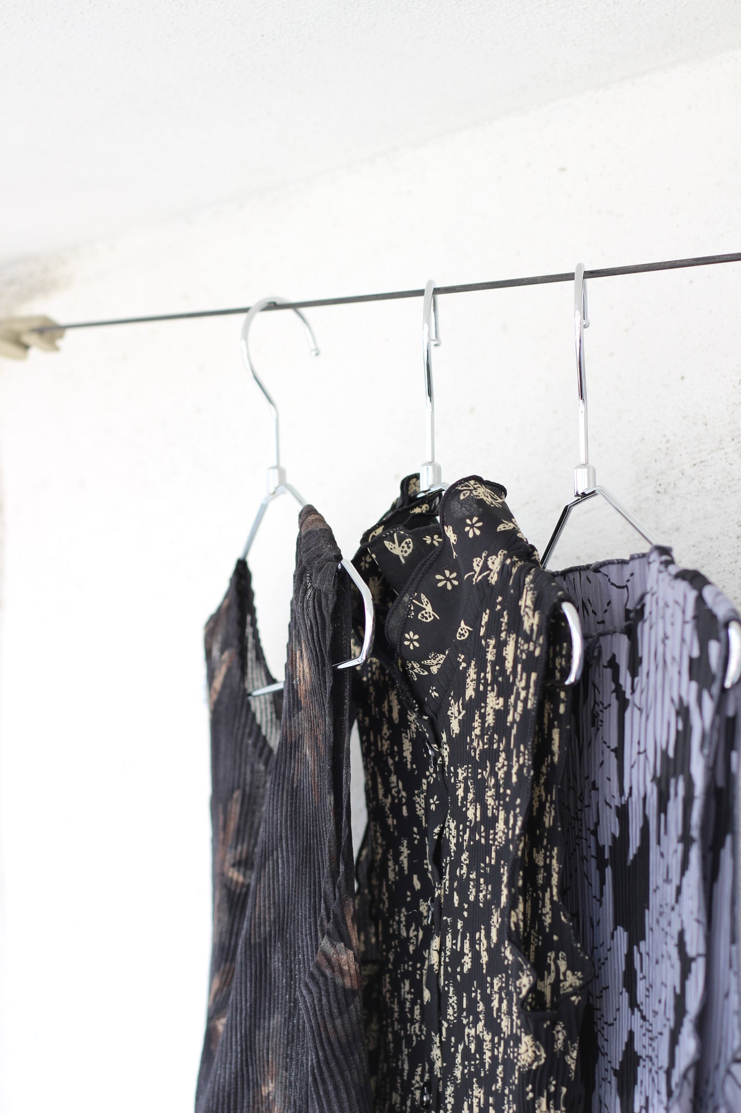 Vintage Design Pleats No Sleeve Blouse x8点