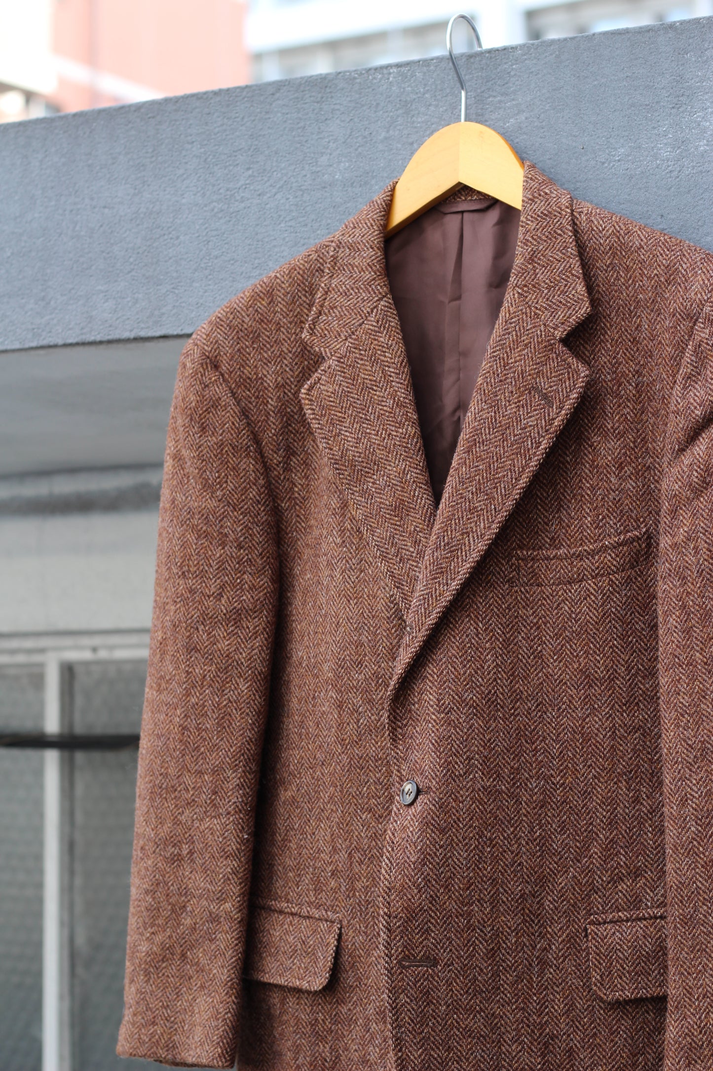 Harris Tweed Herringbone & Houndstooth Tailored Jacket set x5点