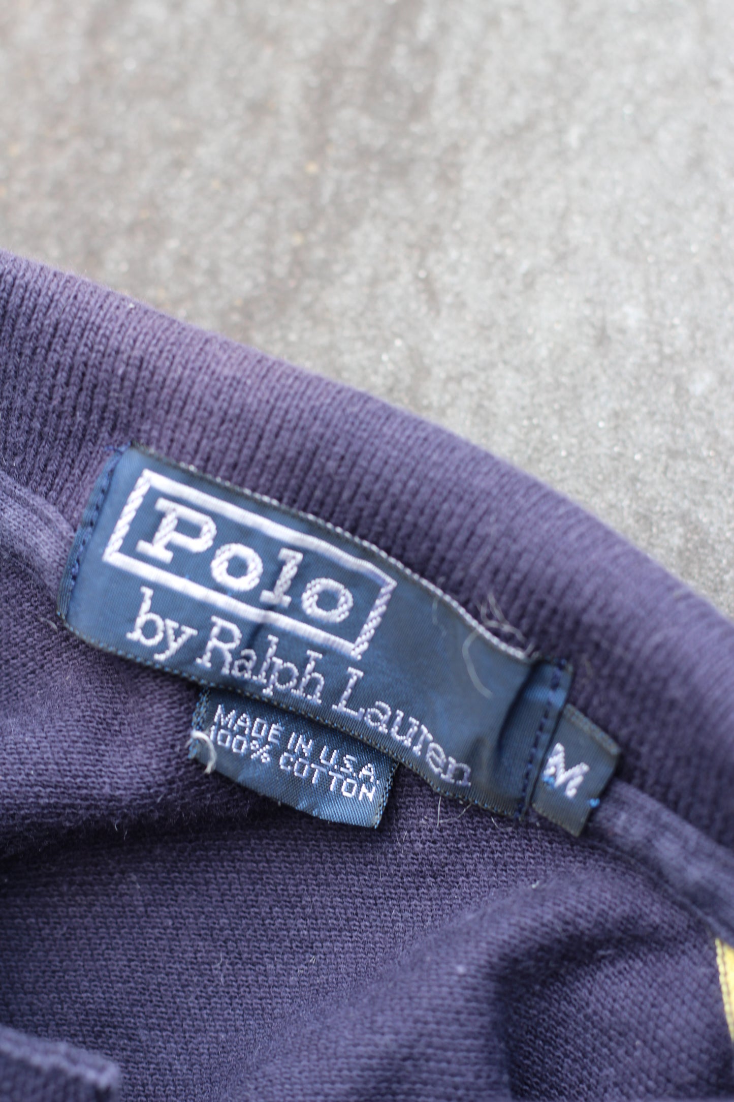 90-00's  Made In USA Polo Ralph Lauren Stripe Short Sleeve Polo Shirt x4点