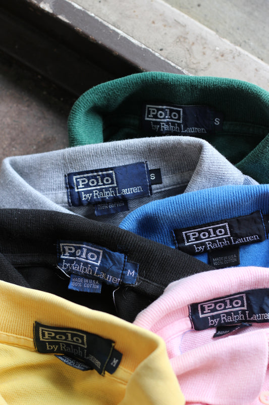 90-00's  Made In USA Polo Ralph Lauren Short Sleeve Polo Shirt x7点