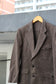 Men's Vintage Tweed Herringbone Tailored Jacket With Covered Buttons set x3点