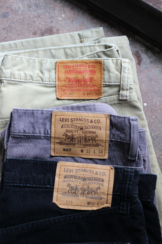 Men's Levi's Corduroy Bottoms x3点