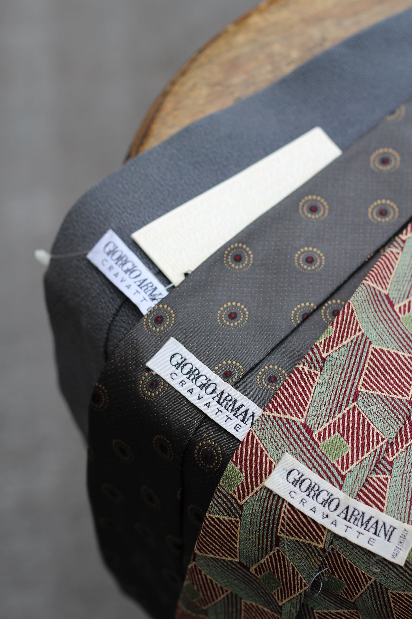 Made In Italy Giorgio Armani Tie set x3点
