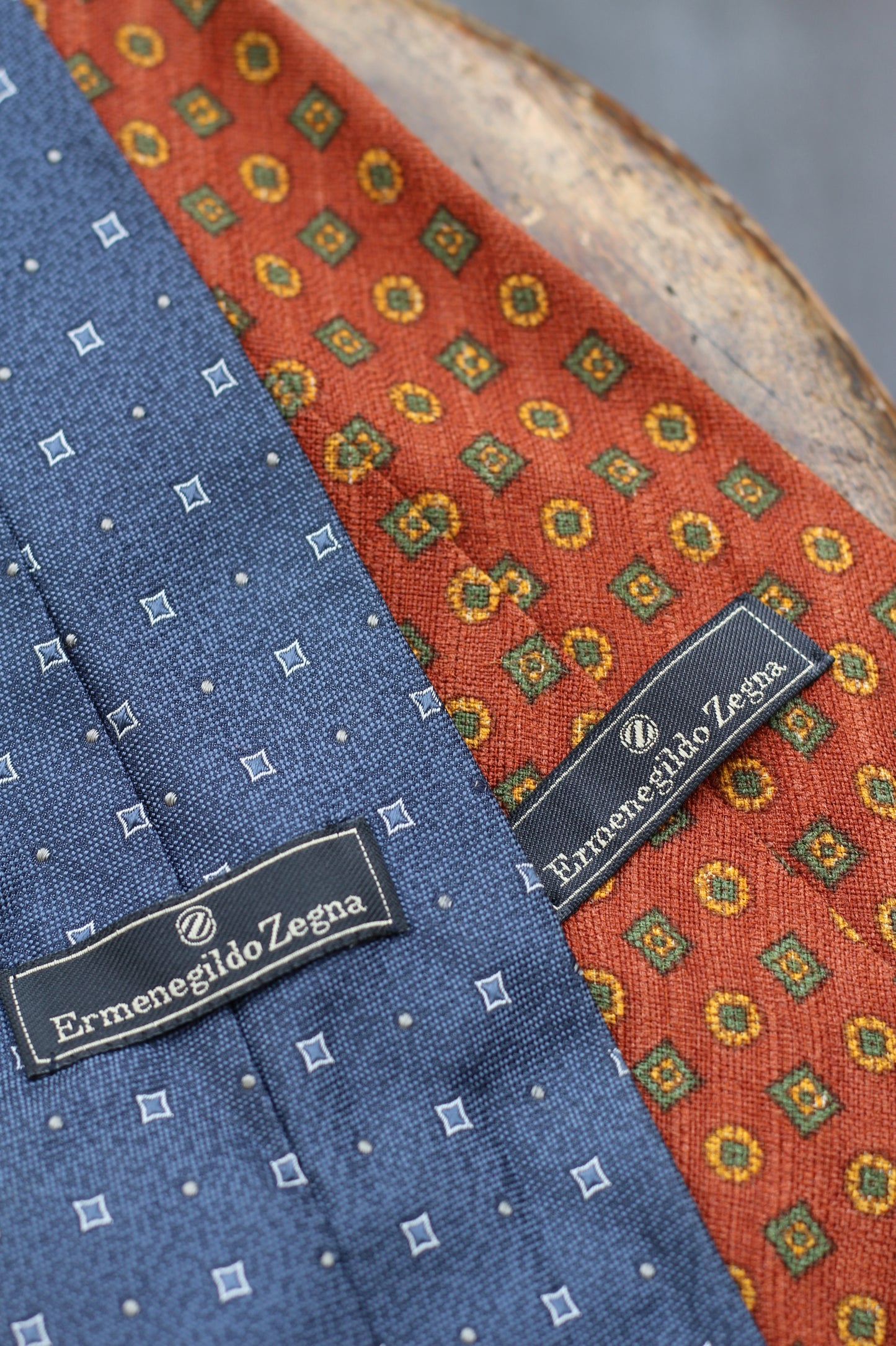 Ermenegildo Zegna Patterned Tie set x2点