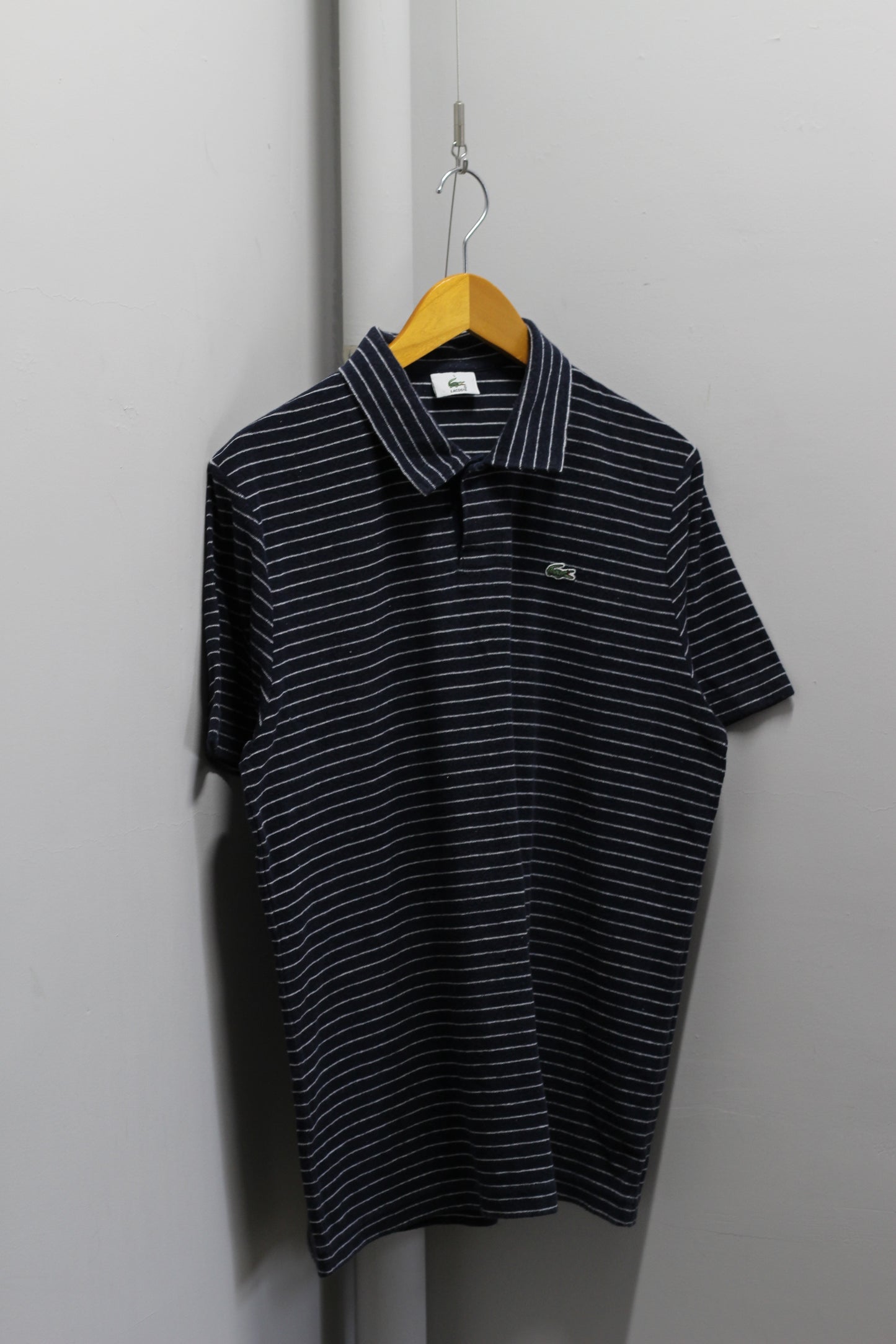 LACOSTE Towel Fabric Short Sleeve Polo Shirt x3点