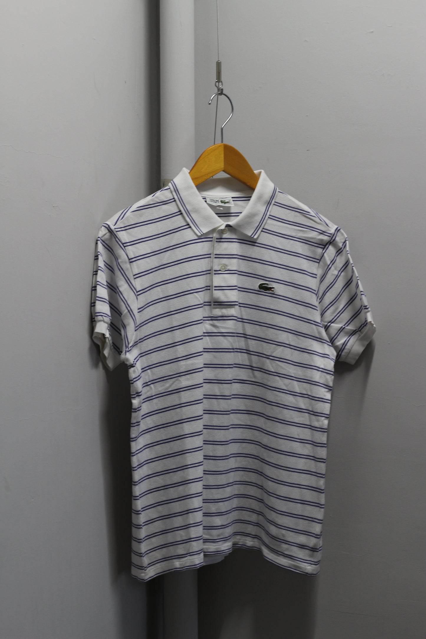 70-80's CHEMISE LACOSTE Stripe Short Sleeve Polo Shirt x3点