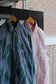 Men's Vintage Patchwork Design Long Sleeve Shirt set x2点