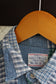 Men's Vintage Patchwork Design Long Sleeve Shirt set x2点