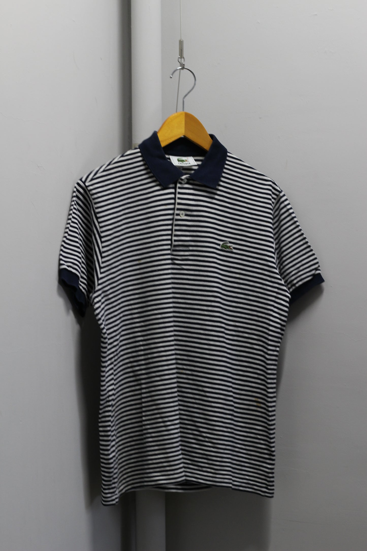 LACOSTE Stripe Short Sleeve Polo Shirt x2点