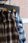 70-80's WOOD POINT&90‘s BAYLEAF Vintage Ombre Check Shirt Jacket set x2点