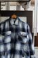 70-80's WOOD POINT&90‘s BAYLEAF Vintage Ombre Check Shirt Jacket set x2点