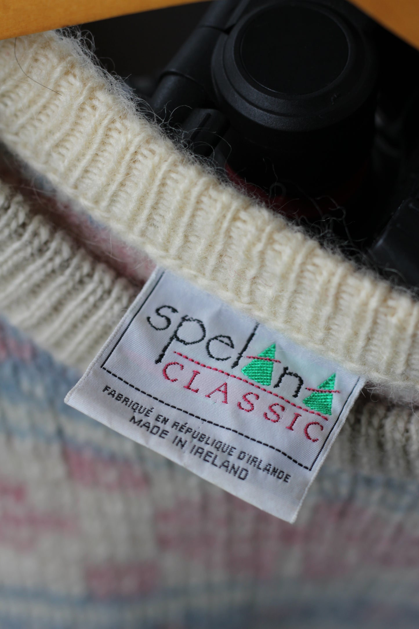 Made In Poland & Ireland Vintage Nordic Pattern Knit set x2点