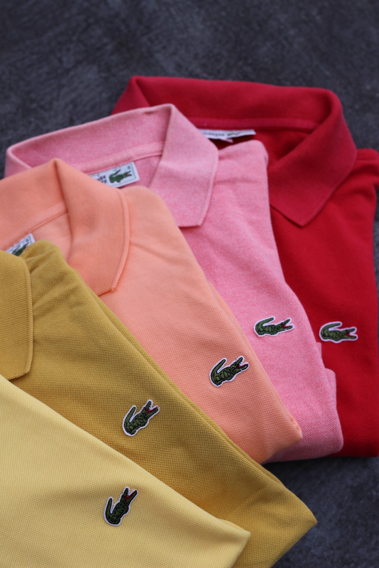 70-80's CHEMISE LACOSTE Short Sleeve Polo Shirt x14点