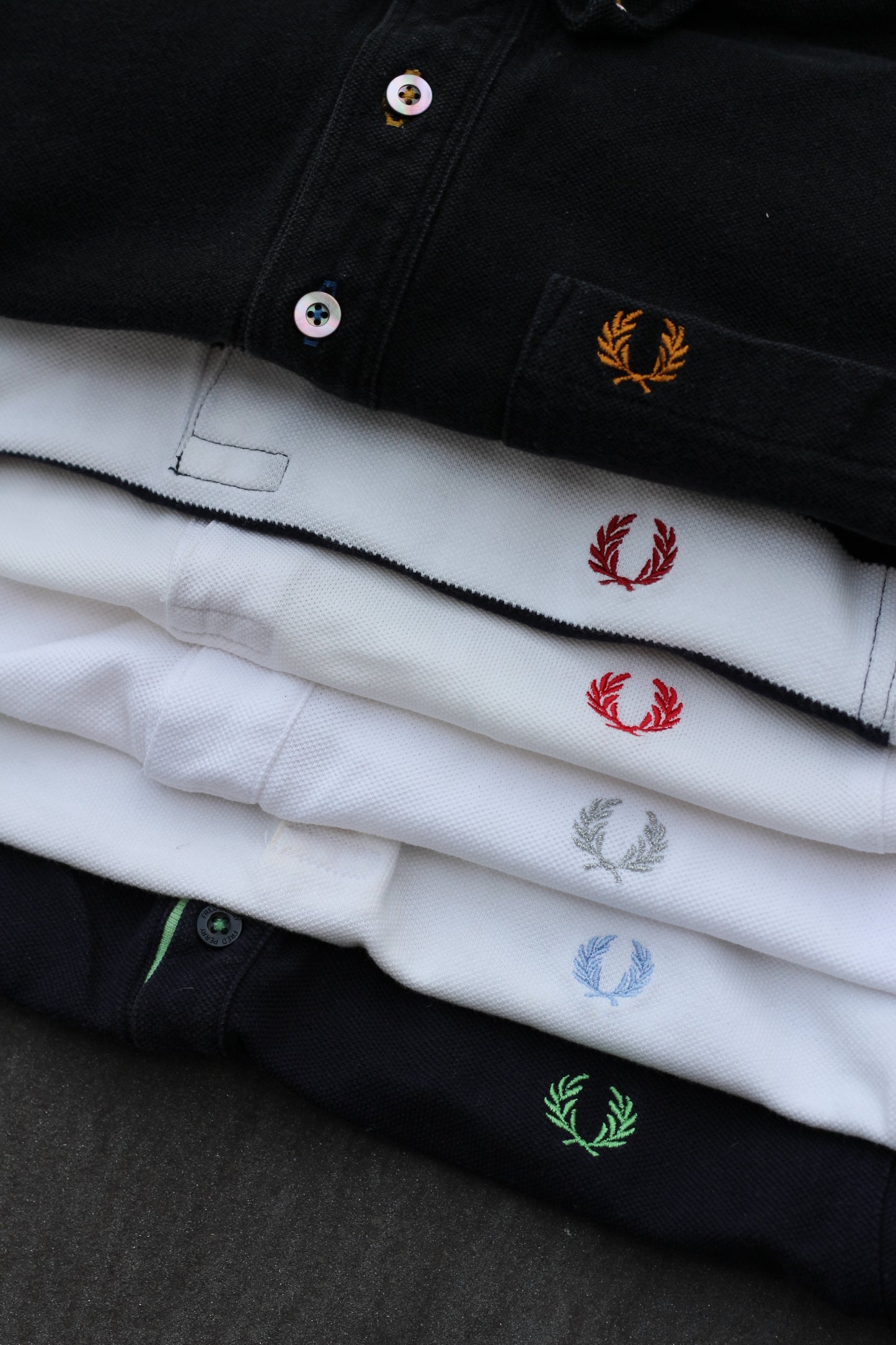 FRED PERRY Short Sleeve Polo Shirt x7点