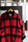 Men's Vintage Check Wool CPO Jacket set x3点