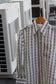 90's Hermes Carre Scarf Trim & Celine Triomphe Chain Pattern Long Sleeve Shirt set x2点