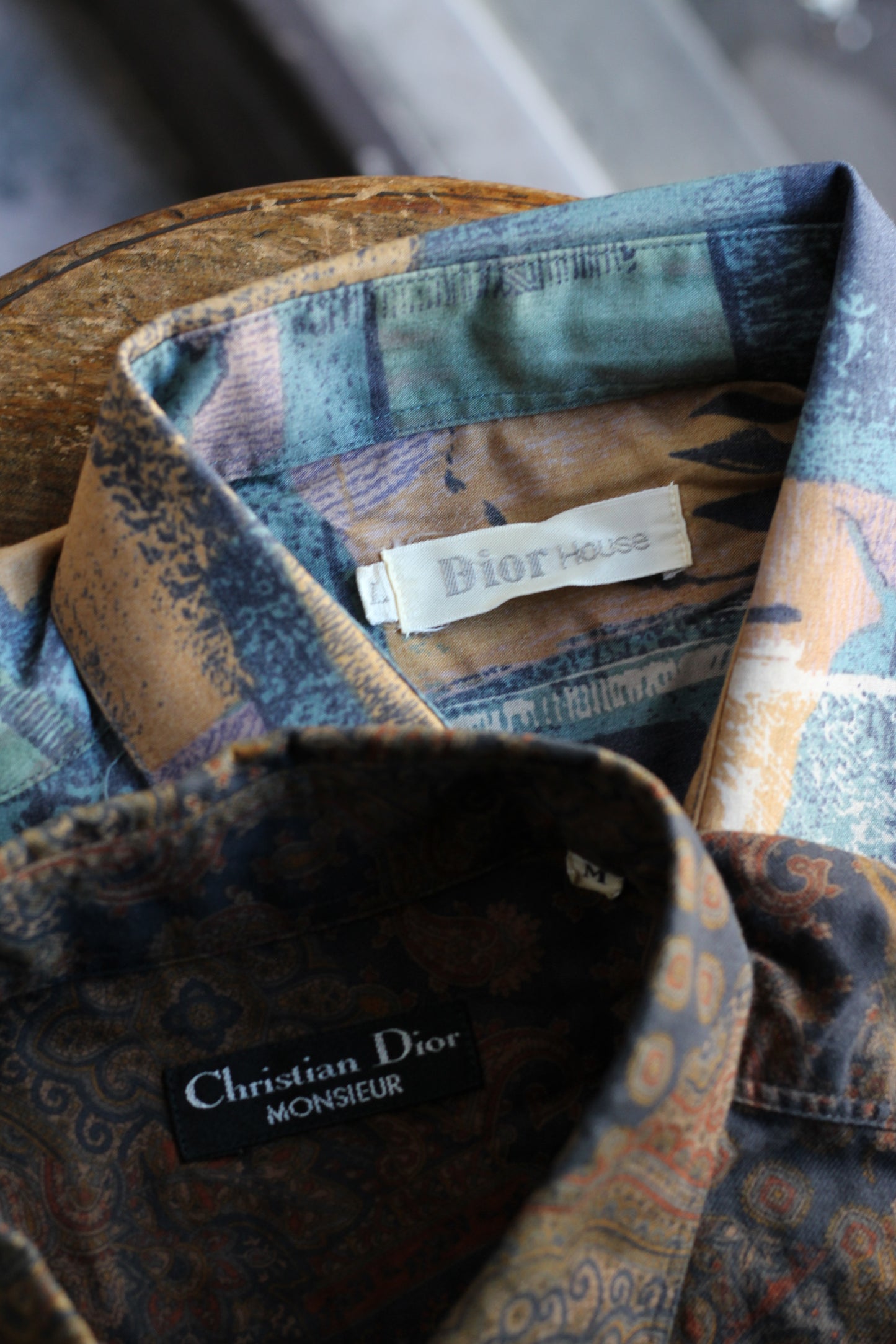 Christian Dior All-Over Print Long Sleeve Shirt set x2点