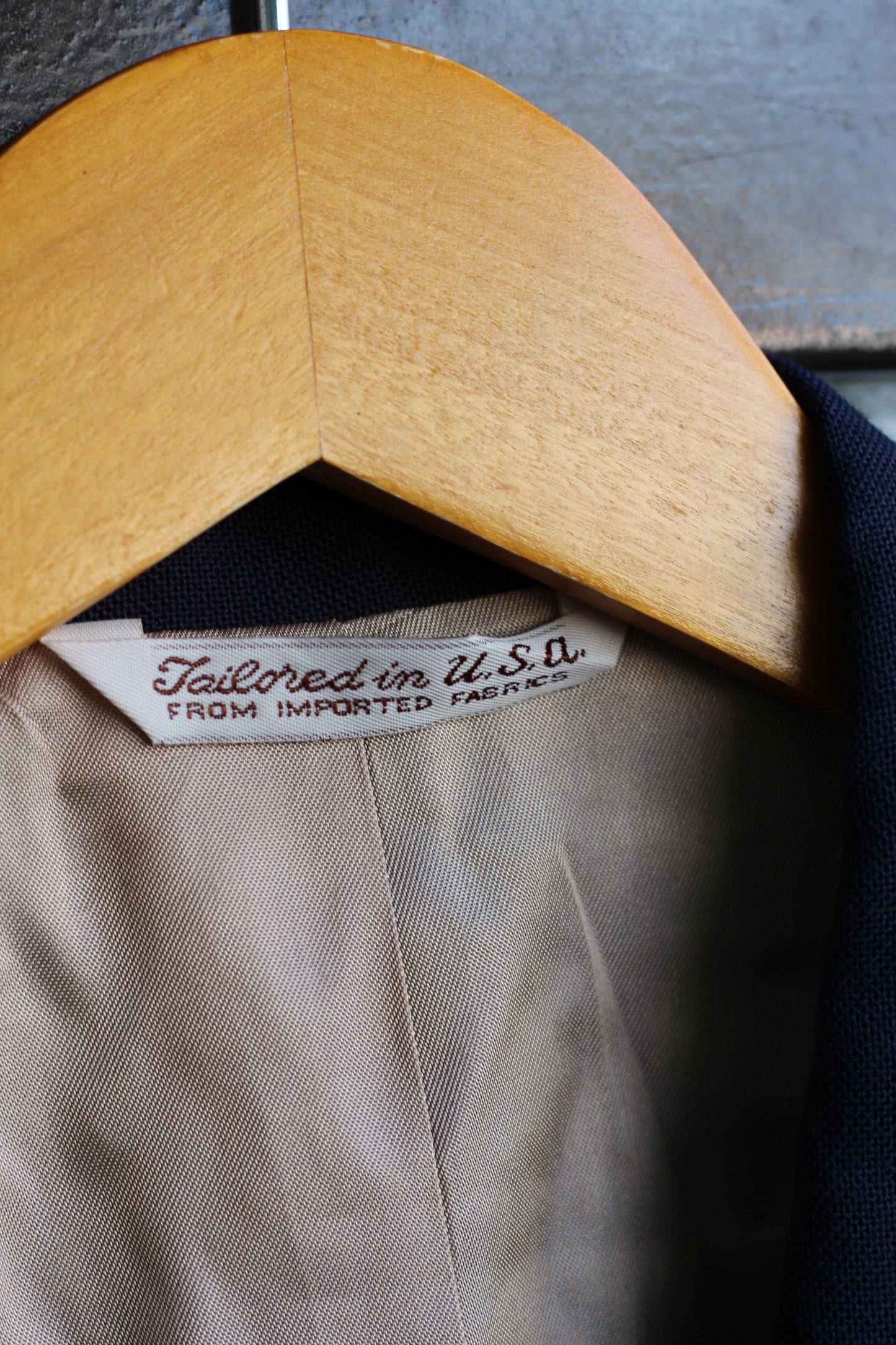 90's Polo Ralph Lauren & 70's Made In USA Gold Button Tailored Jacket set x2点