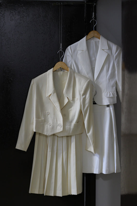 Vintage White Beige Setup x4点