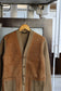 Made In France & UK Men's Vintage Suede Leather&Knit Panel Design Jacket set x2点