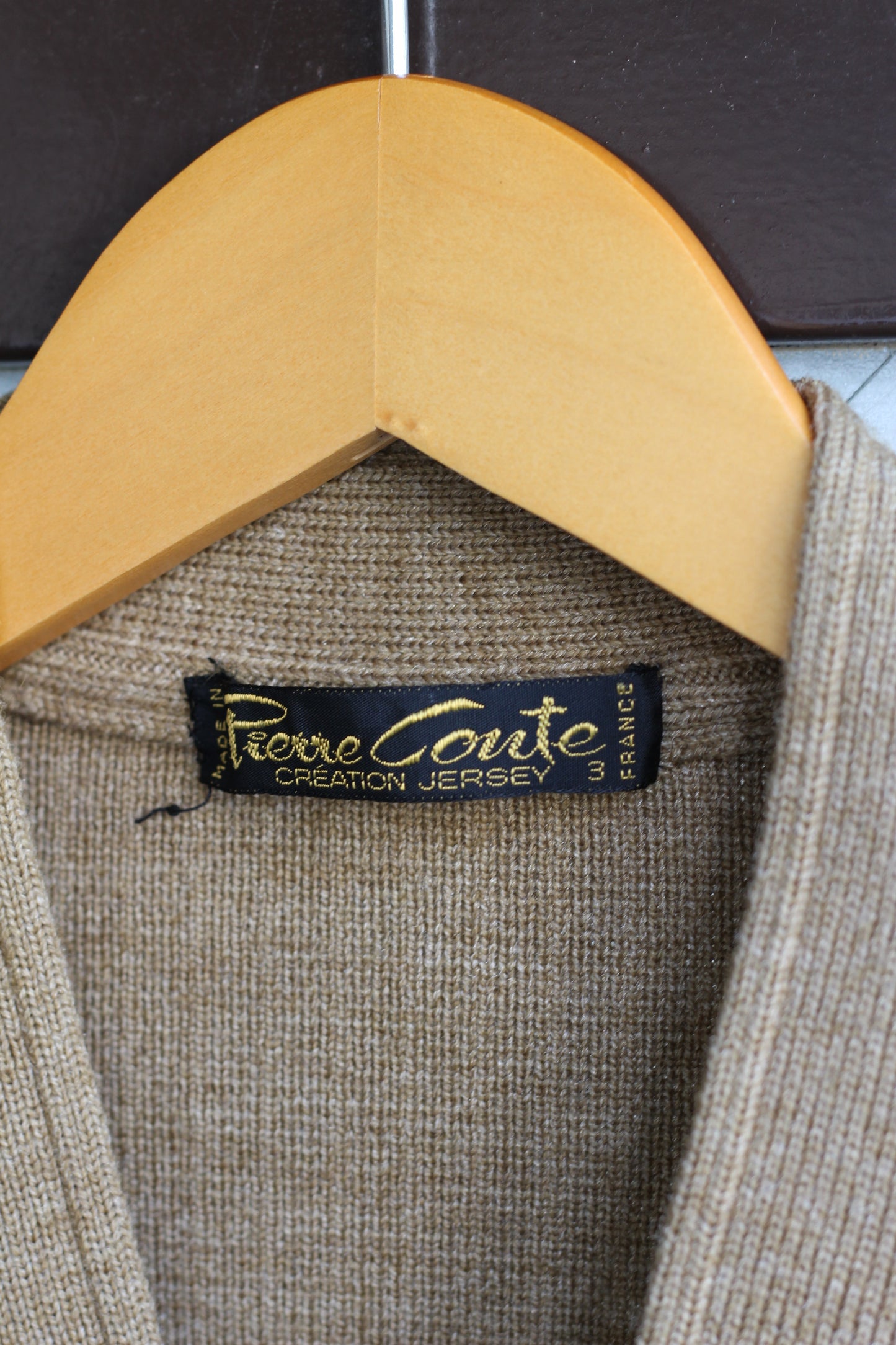 Made In France & UK Men's Vintage Suede Leather&Knit Panel Design Jacket set x2点