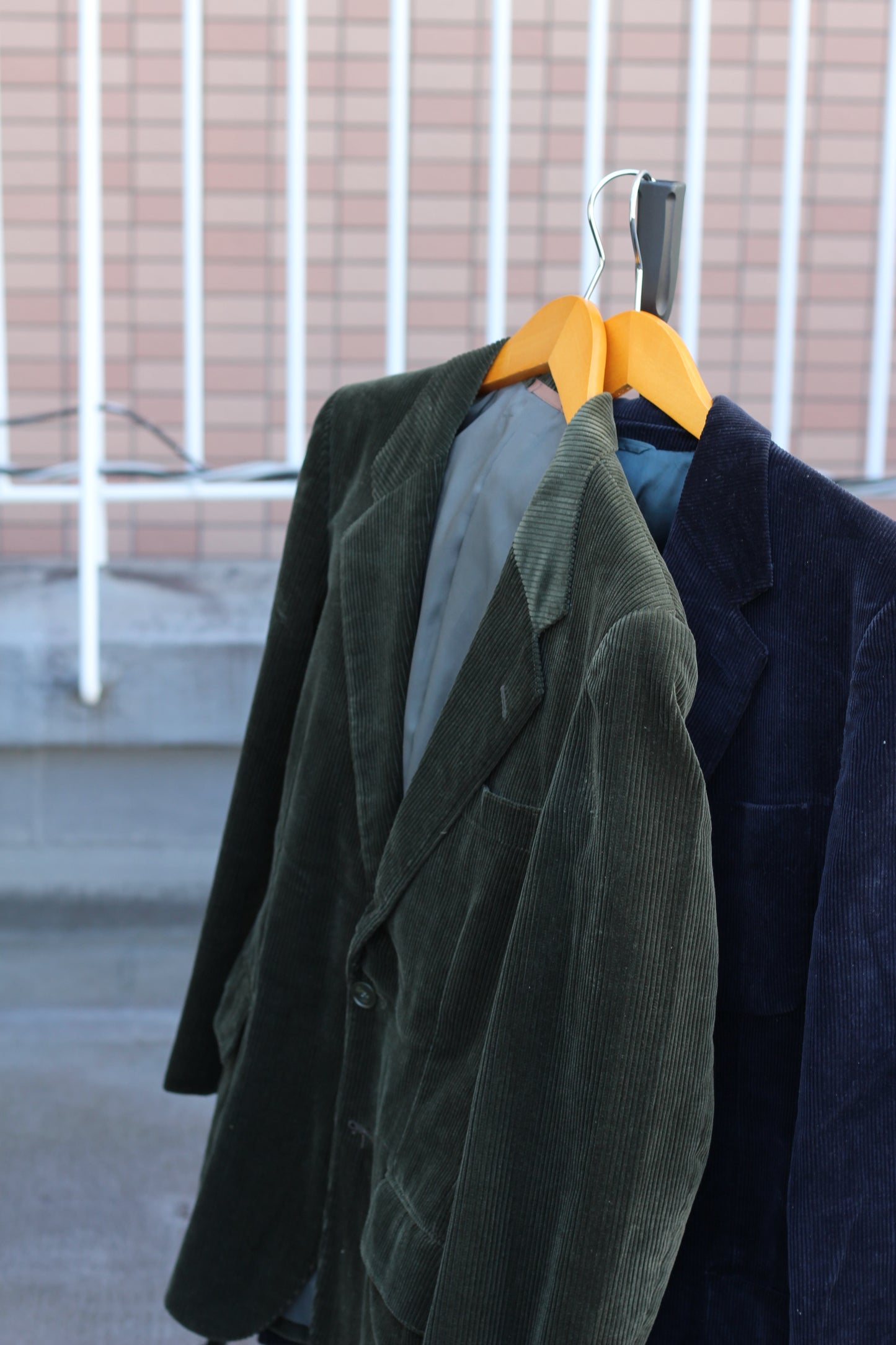 Men's Vintage Corduroy Tailored Jacket set x2点