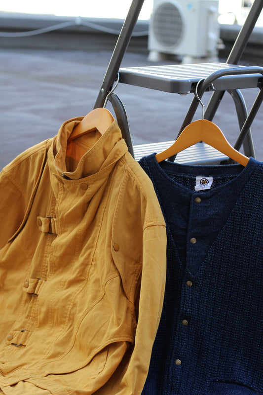 Men's Vintage Asymmetrical Design Bomber Jacket set x2点