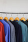 Men's Stand Collar Long Sleeve Shirt x11点
