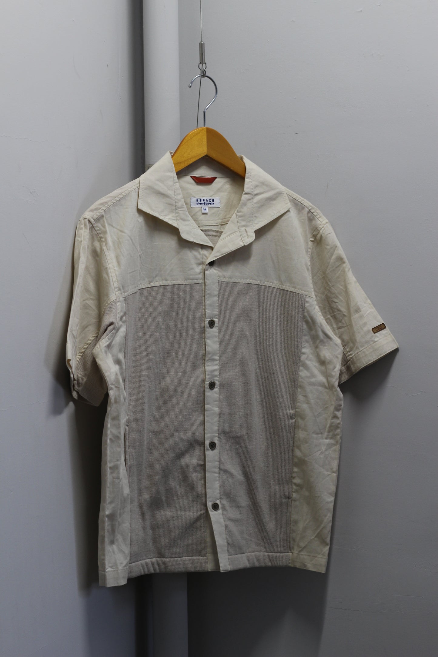 Men's Import Brand Open Collar Short Sleeve Shirt x4点