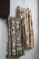 Vintage Flower Design Skirt x3点