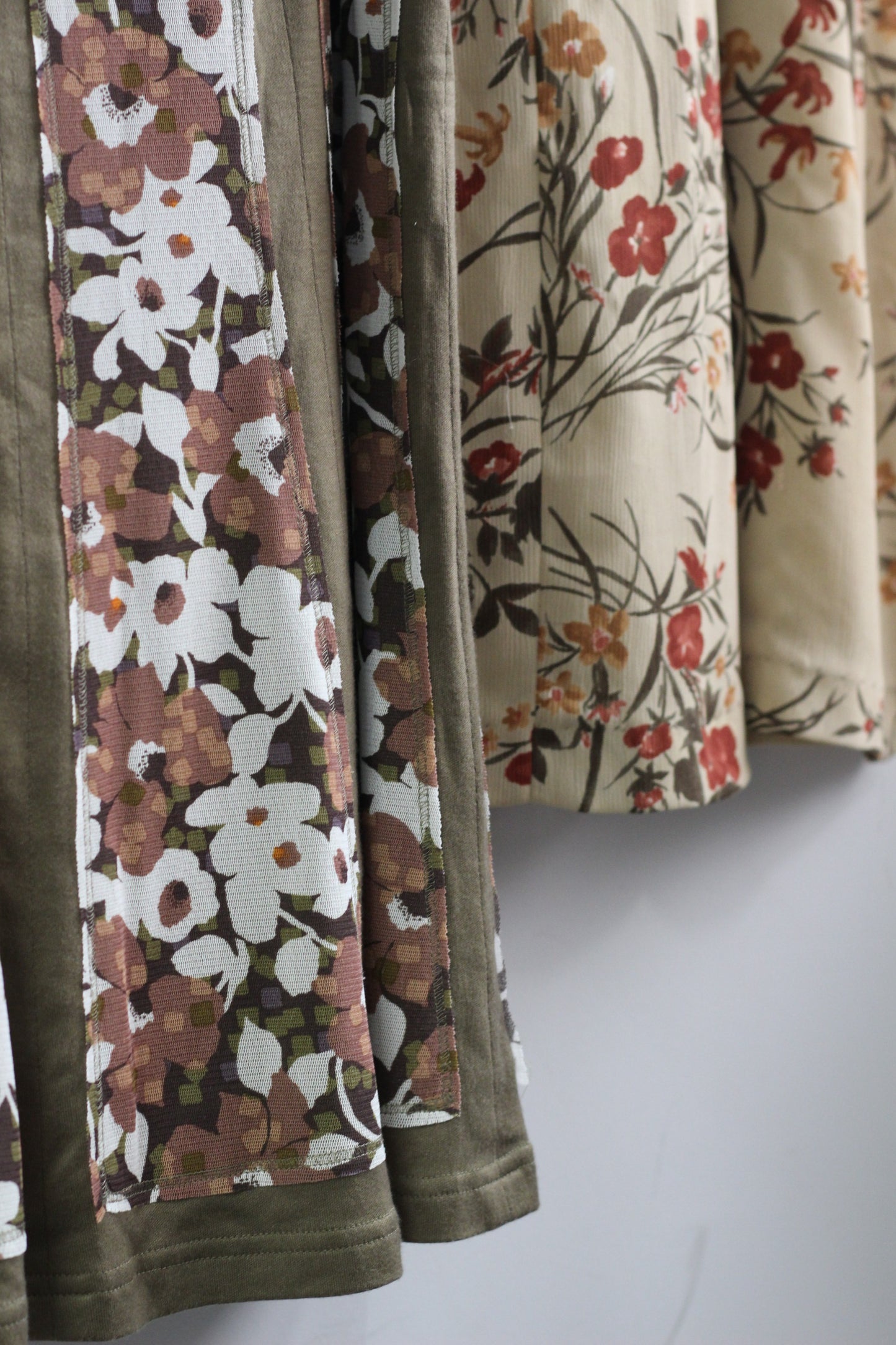Vintage Flower Design Skirt x3点