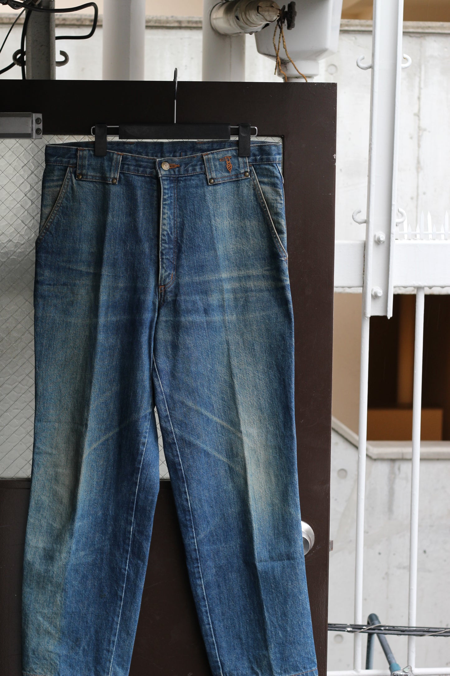 80-90's Trussardi Vintage Denim Set Up set x2点