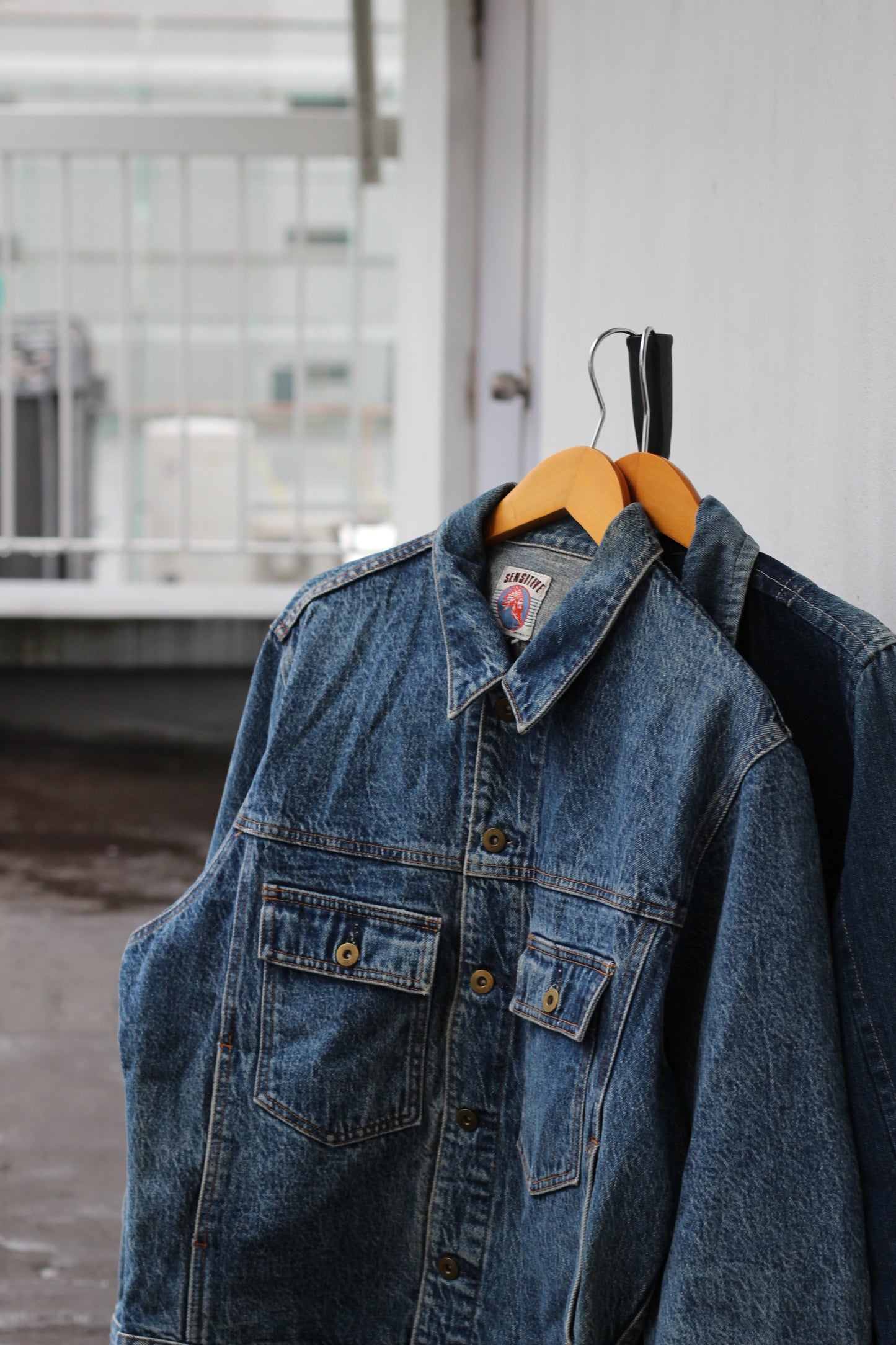 80-90's Men's Vintage Denim Jacket set x2点