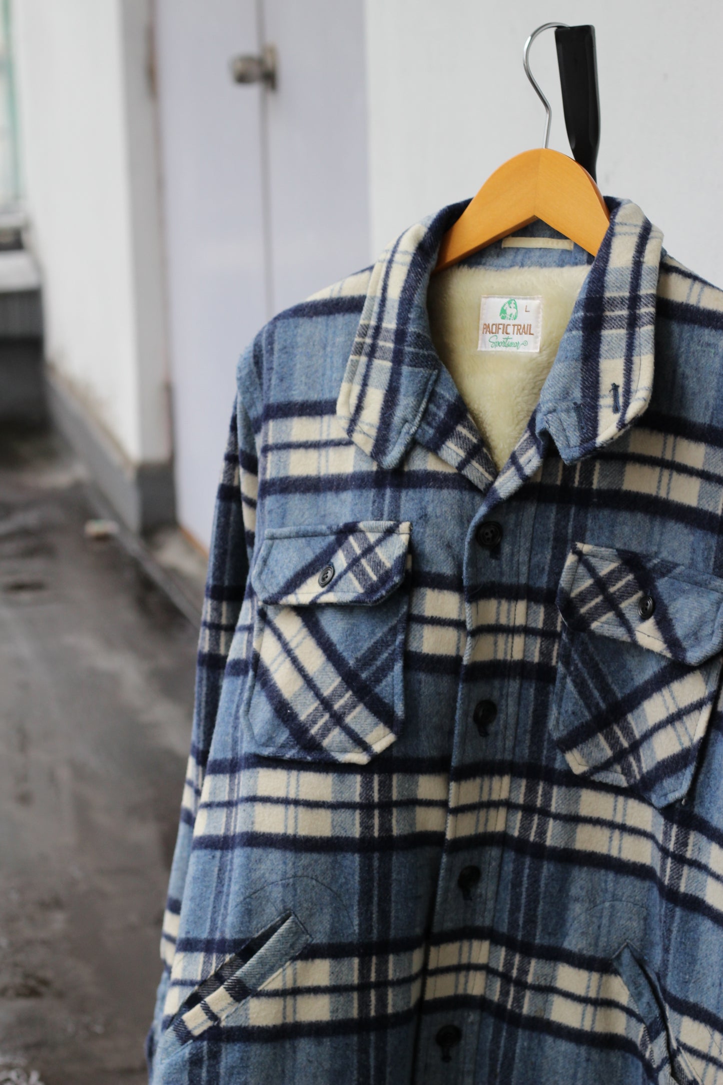 70-90's Men's Vintage Wool Check CPO Jacket set x5点