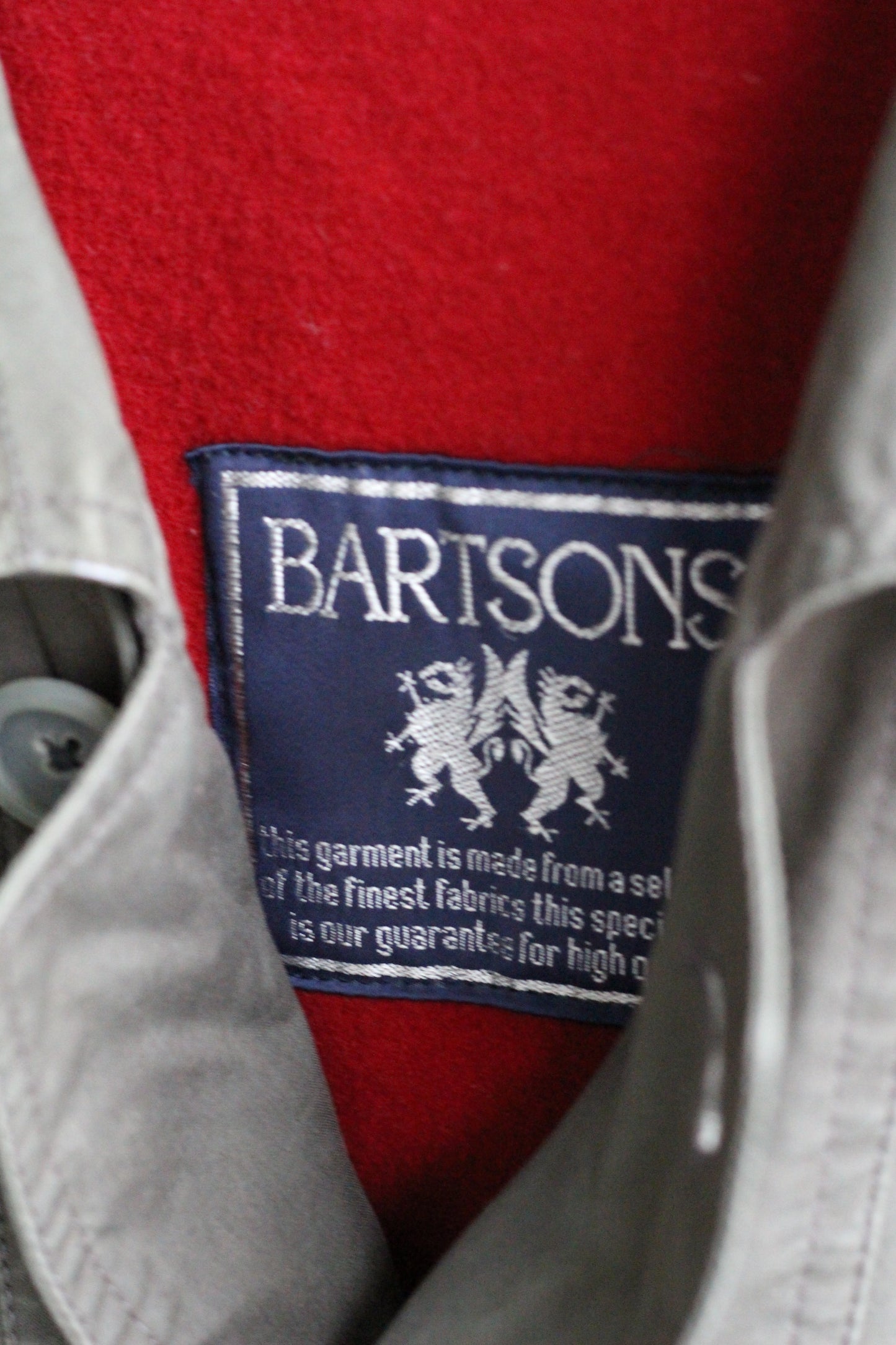 80's Bartsons & Baker St. Men's Vintage Trench Coat set x2点
