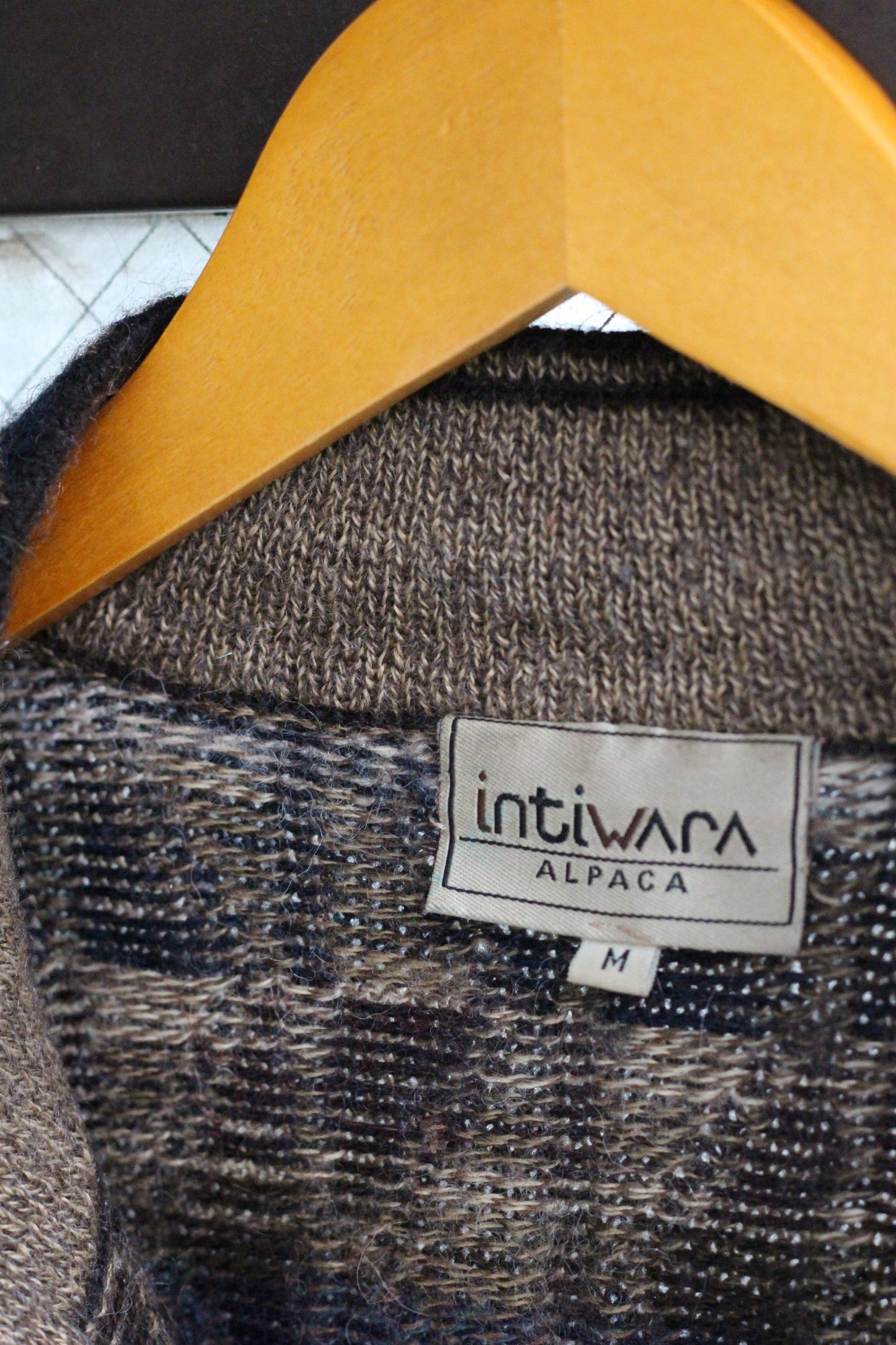 80-90's Made In Bolivia & Peru Alpaca 100% Design Knit Sweater set x2点