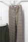 Vintage Glen Check Wool Slacks x2点
