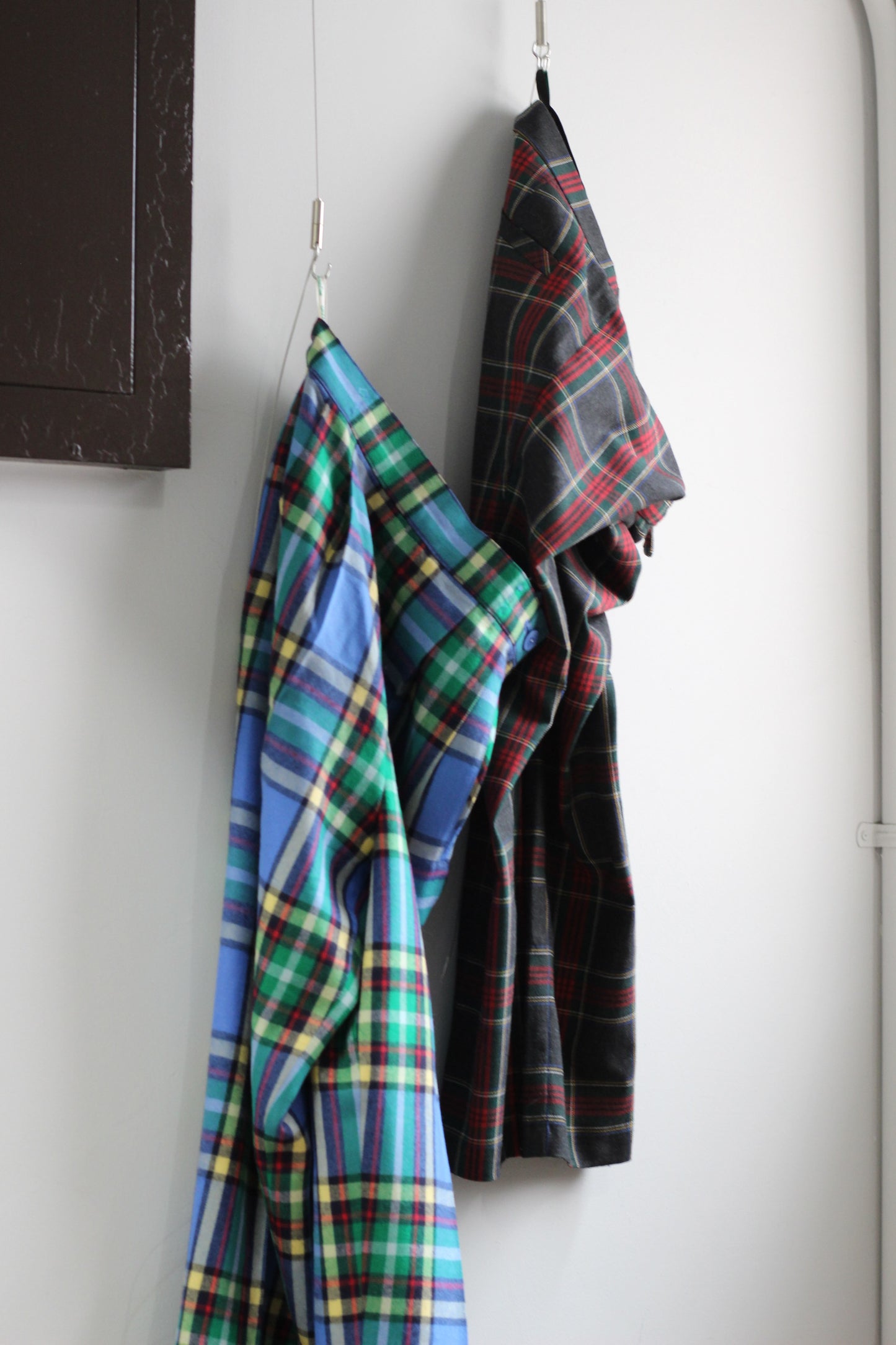 Vintage Check Wool Slacks x3点