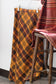 Vintage Check Wool Long Skirt x2点